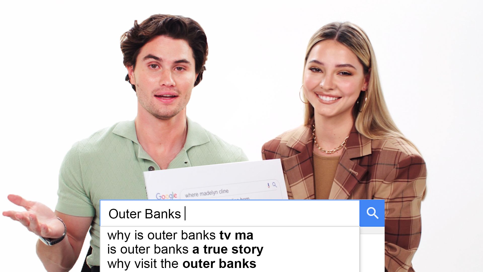Watch outer banks cast answer the webs most searched questions autoplete interview