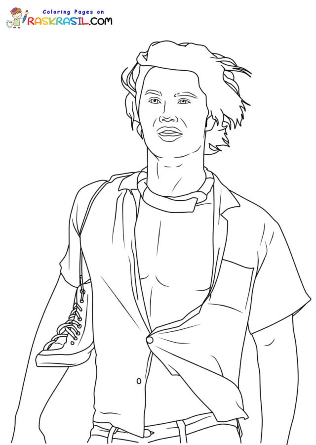 Outer banks coloring pages