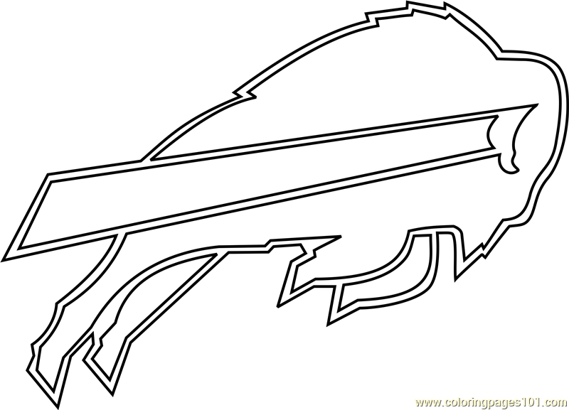 Buffalo bills logo coloring pages buffalo bills logo bills logo buffalo bills game