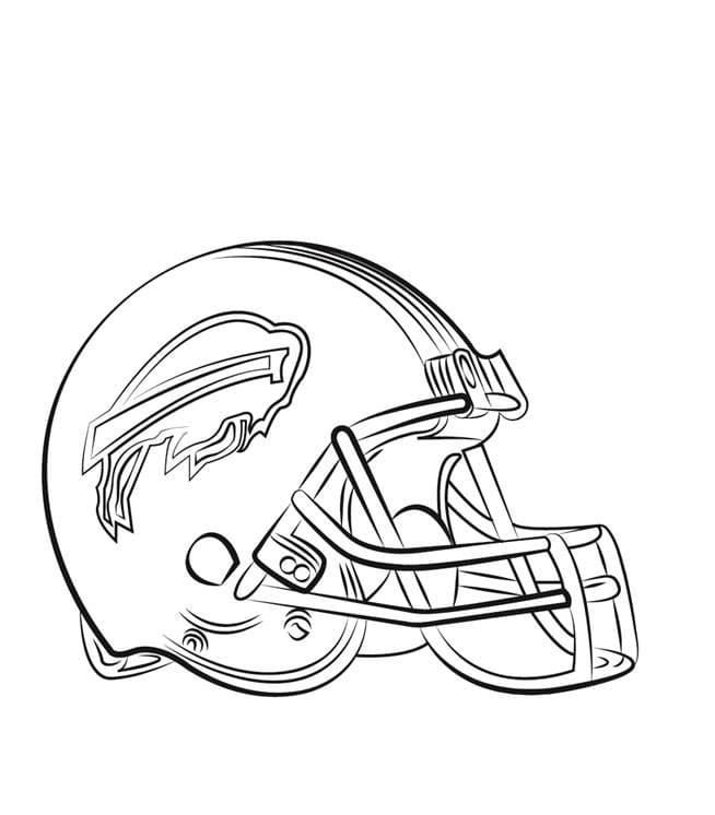Buffalo bills coloring pages
