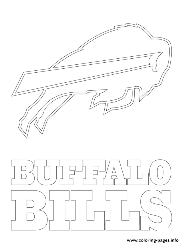 Print buffalo bills logo football sport coloring pages buffalo bills logo bills logo buffalo bills gifts