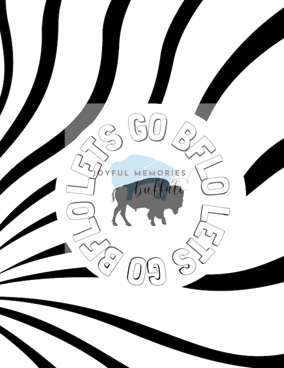 Buffalo coloring pages