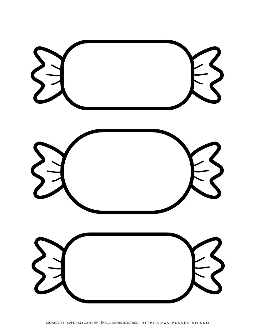 Candy template