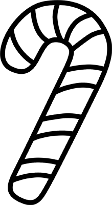 Candy cane templates candy cane stencils quotes clipart