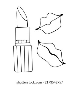 Lipstick coloring page images stock photos d objects vectors