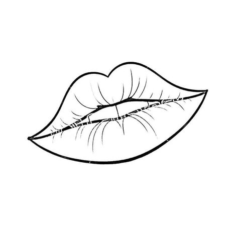 Top lips coloring pages ideas and inspiration