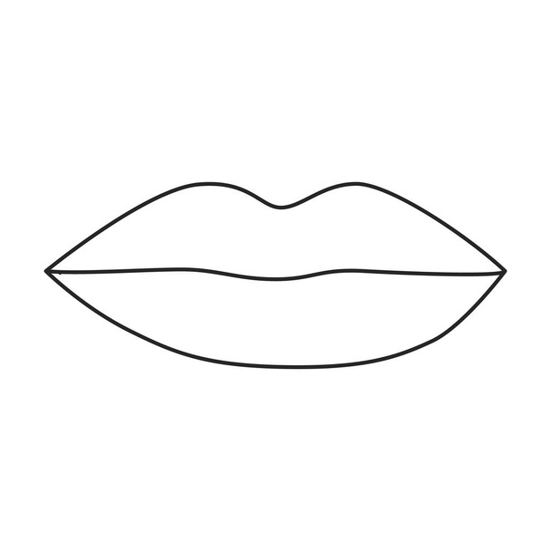 Red lip free stock vectors