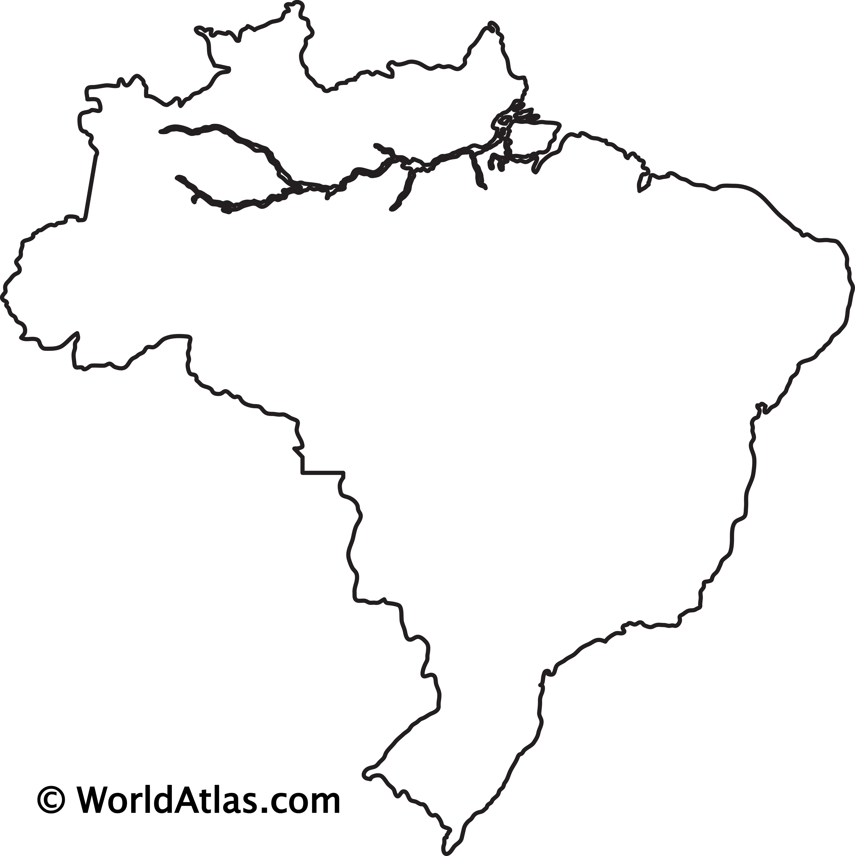 Brazil maps facts