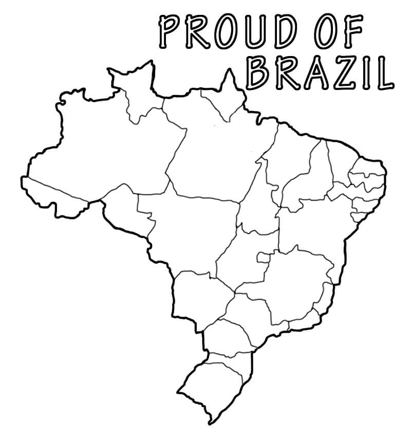 Brazil malvorlagen