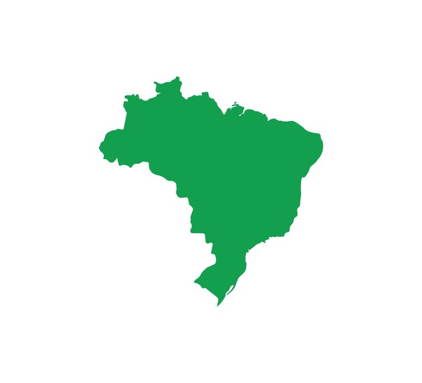Brazil map royalty