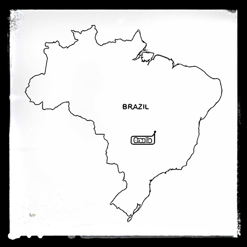 Map of brazil