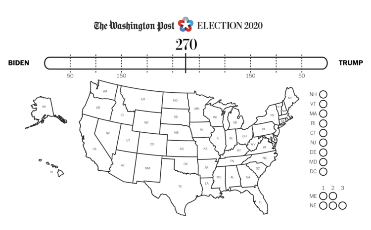 Electoral coloring page