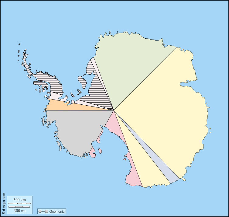 Antarctica free map free blank map free outline map free base map divisions color