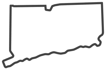 Connecticut â map outline printable state shape stencil pattern â diy projects patterns monograms designs templates