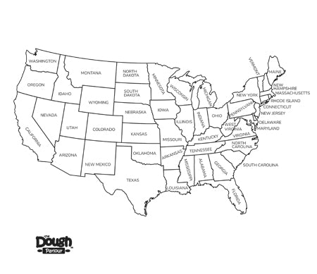 Coloring maps â dough parlour