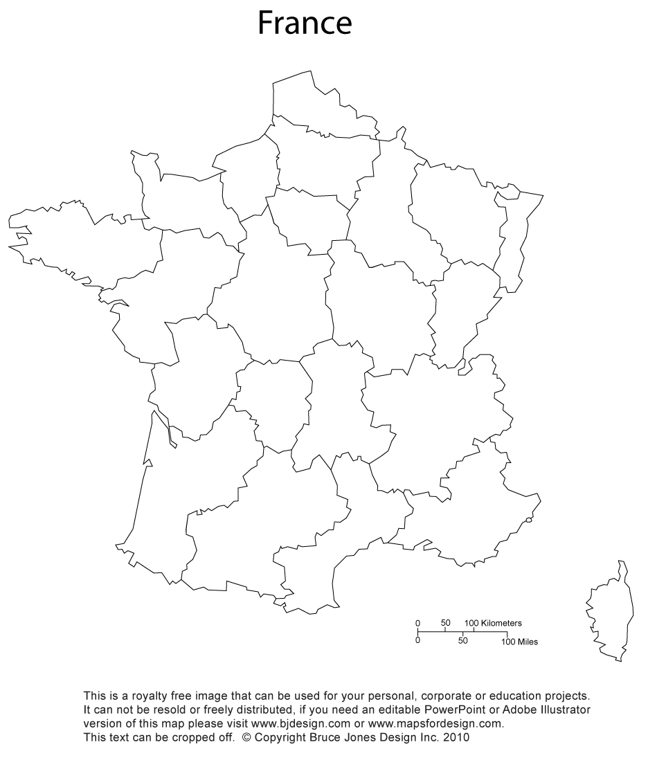 France map printable blank royalty free jpg