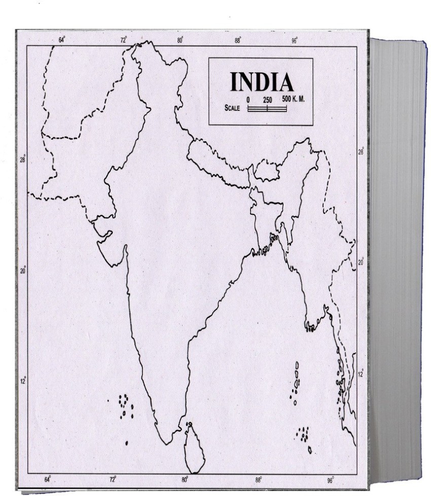 Craftwaft physical map of india blank a gsm project paper