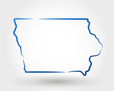 Iowa outline images â browse photos vectors and video