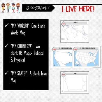 Iowa map activity
