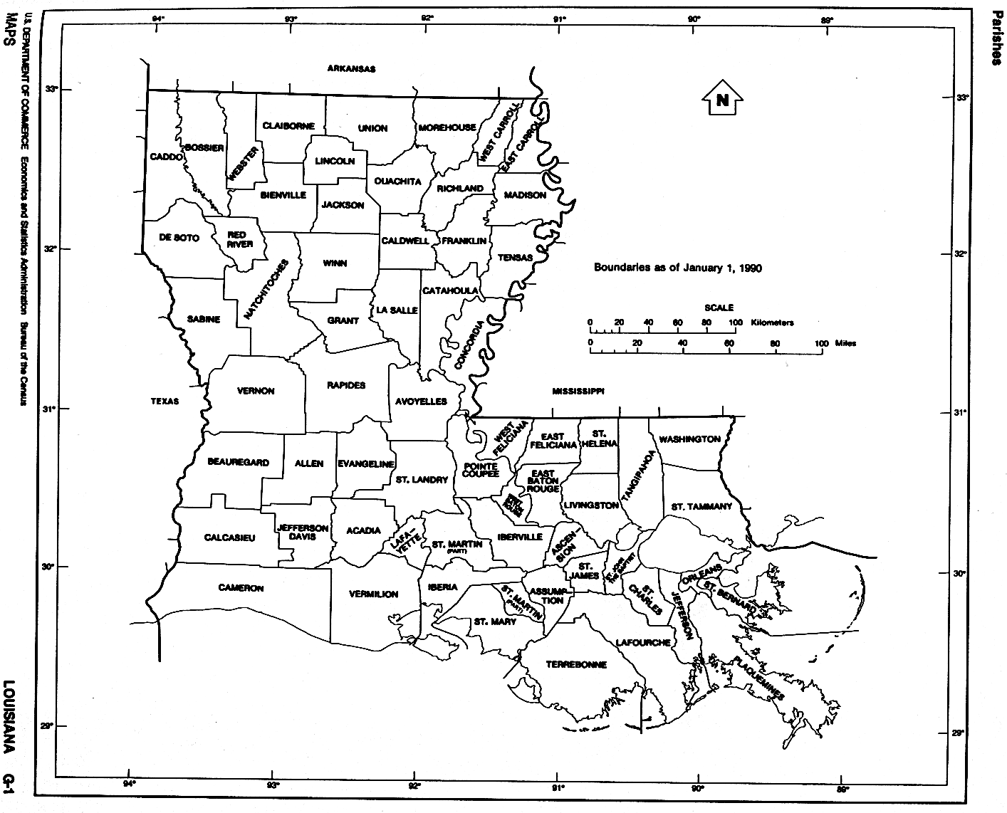 Us county outline