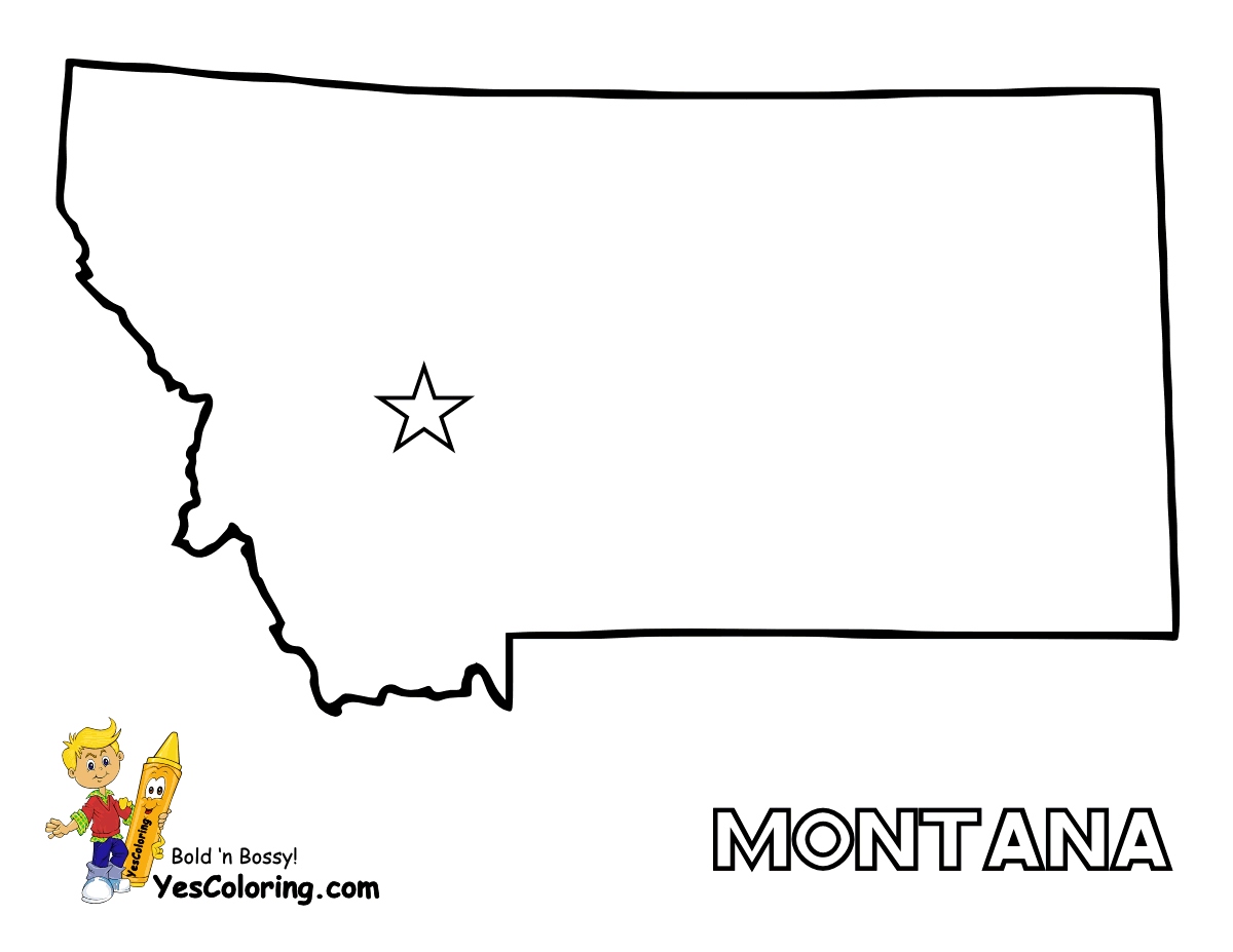 Montana outline clipart free free clip art state map map pictures