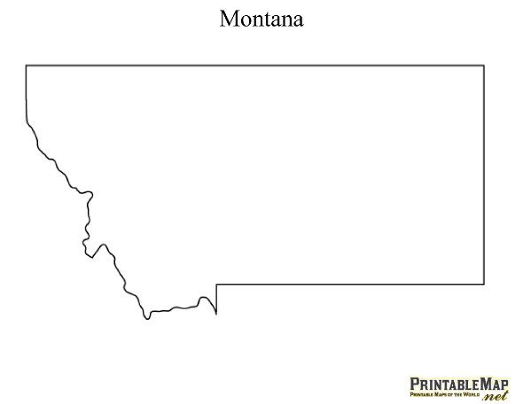 Montana outline clipart free printable maps free clip art map quilt