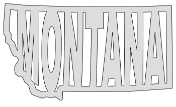 Montana â map outline printable state shape stencil pattern â diy projects patterns monograms designs templates