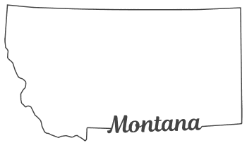 Montana â map outline printable state shape stencil pattern â diy projects patterns monograms designs templates