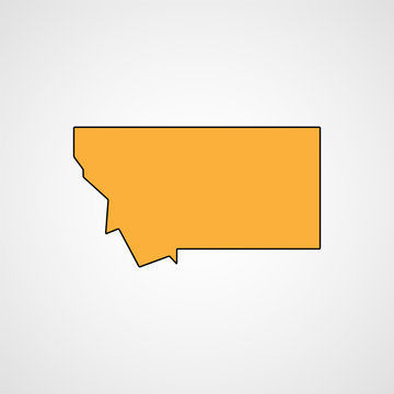 Montana outline images â browse photos vectors and video
