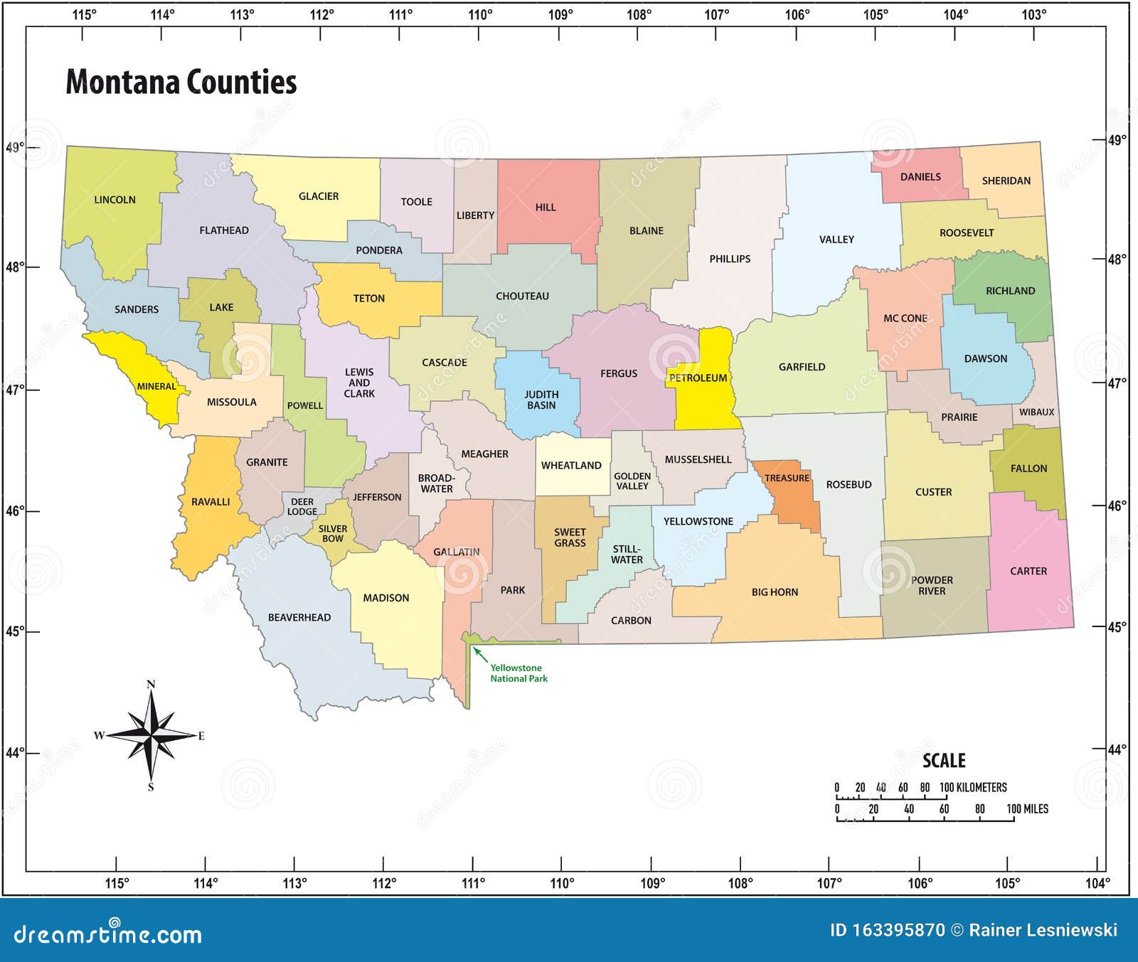 Montana map outline stock illustrations â montana map outline stock illustrations vectors clipart