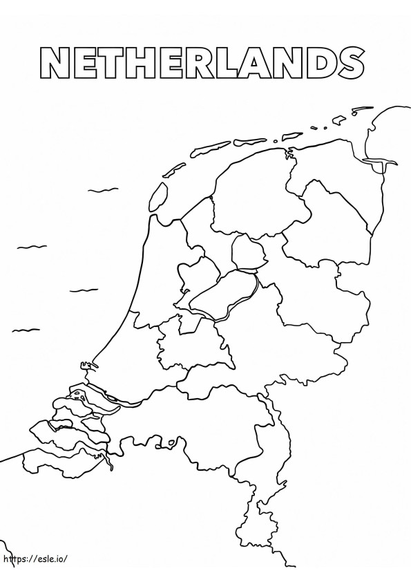 Netherlands coloring pages