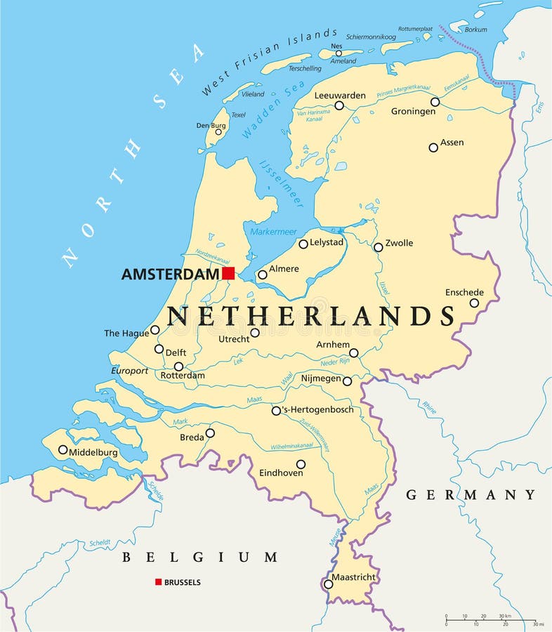Netherlands map stock illustrations â netherlands map stock illustrations vectors clipart