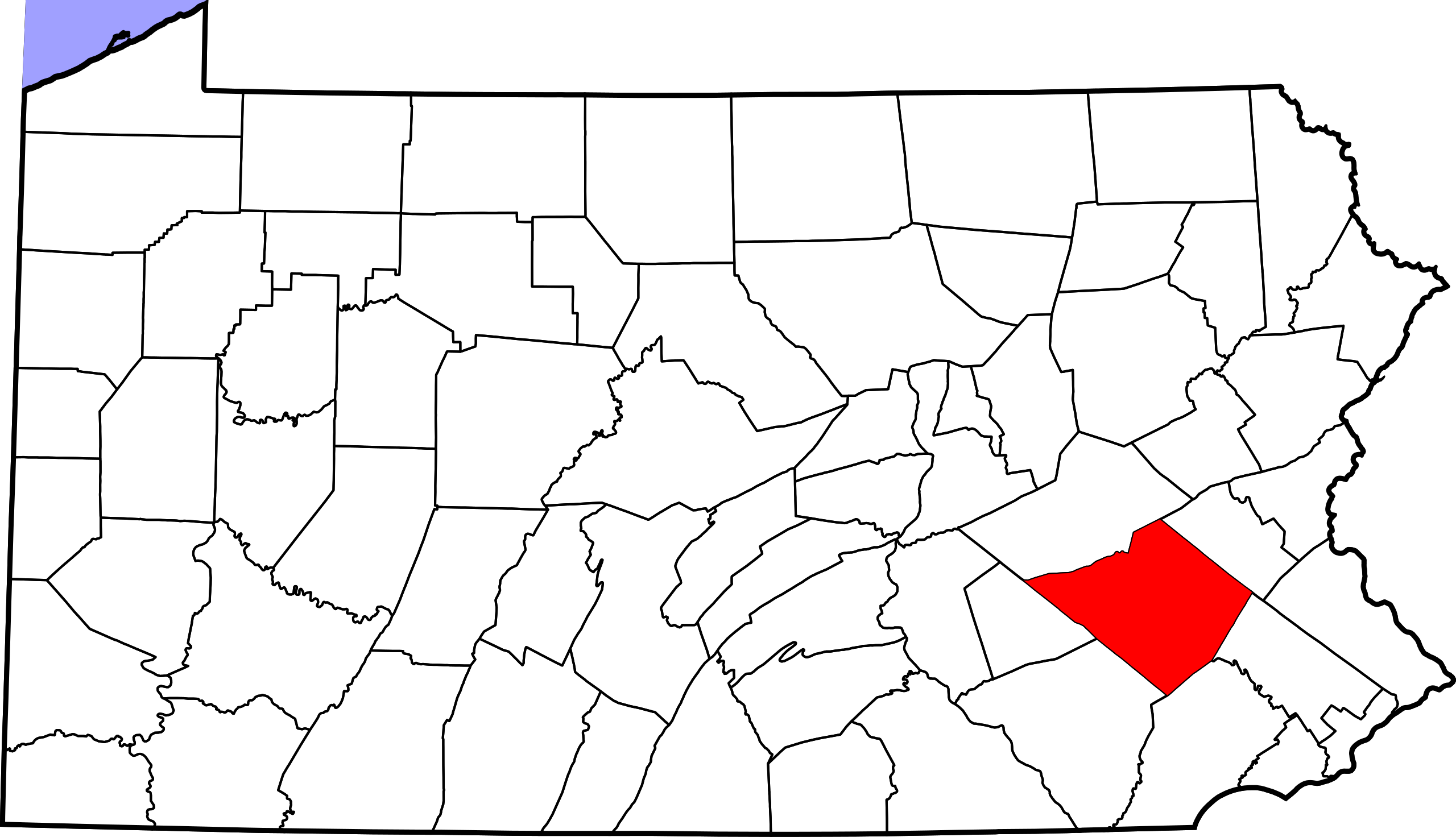 Fileap of pnsylvania highlighting berks countysvg