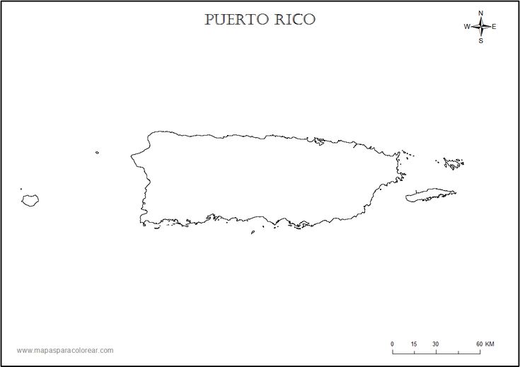 Puerto rico map coloring pages â coloring for every day puerto rico coloring pages puerto rico map