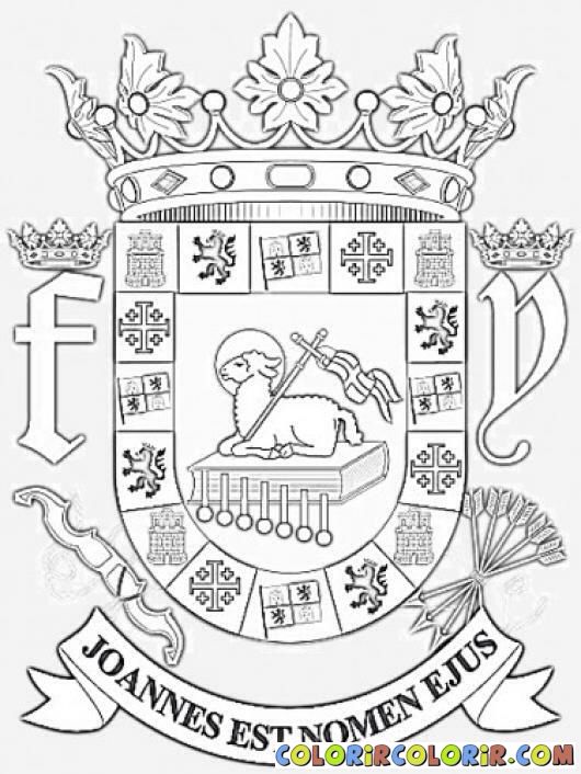 Escudo social studies elementary coloring books school games