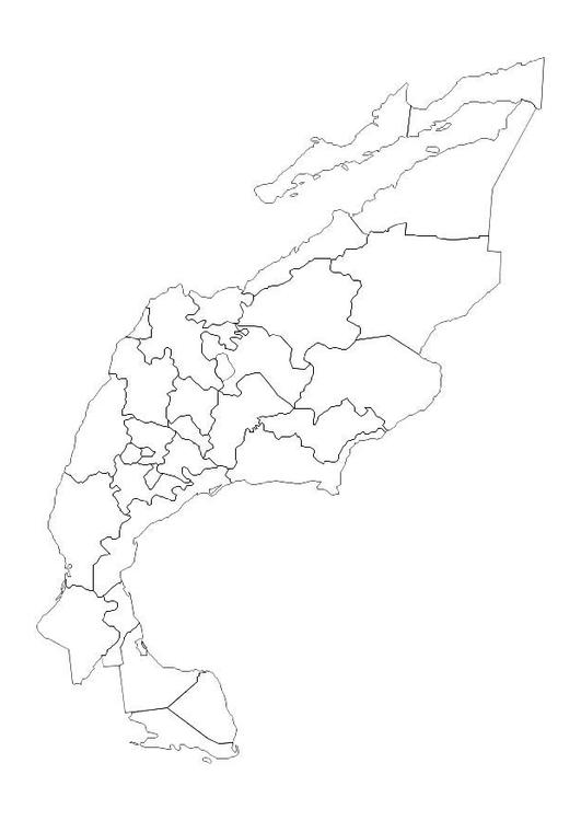 Coloring page mexico