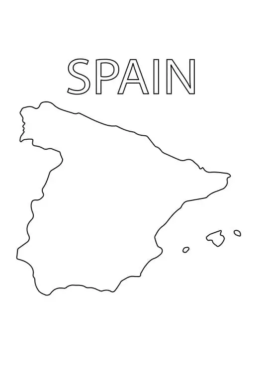 Spain malvorlagen
