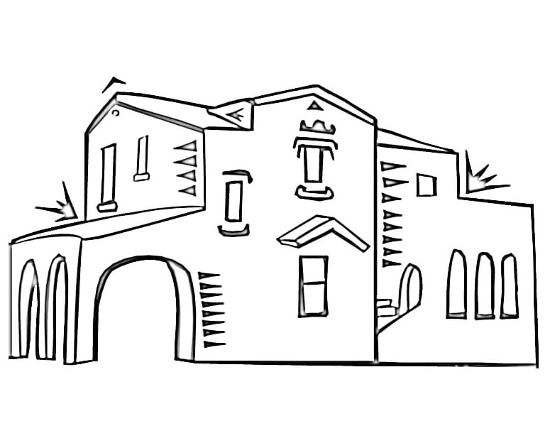 Spain coloring pages