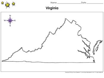 Virginia map