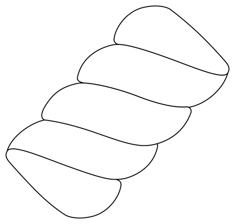 Marshmallow coloring page free printable coloring pages