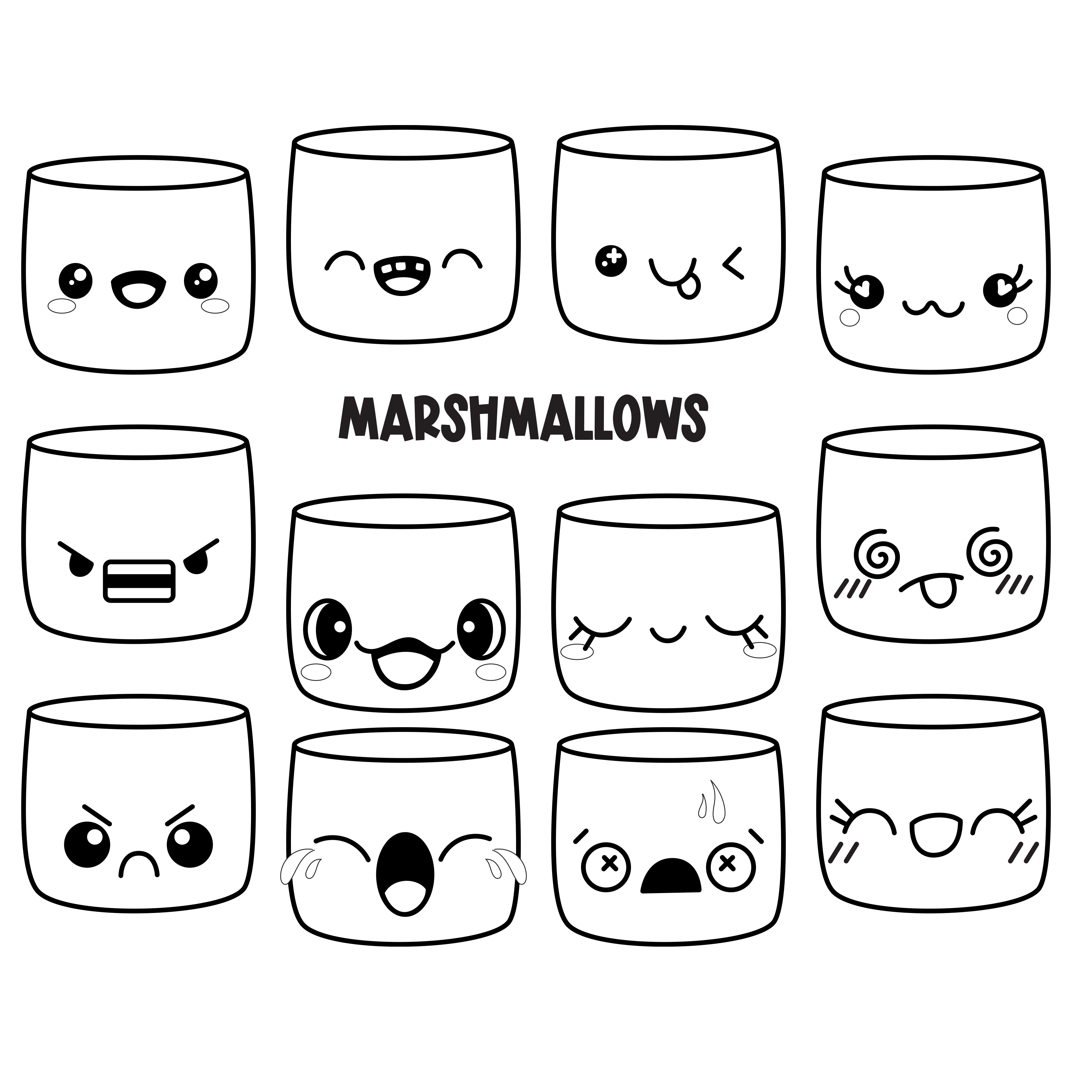 Marshmallow clipart