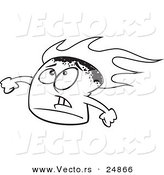 Royalty free burning mahmallow stock r designs