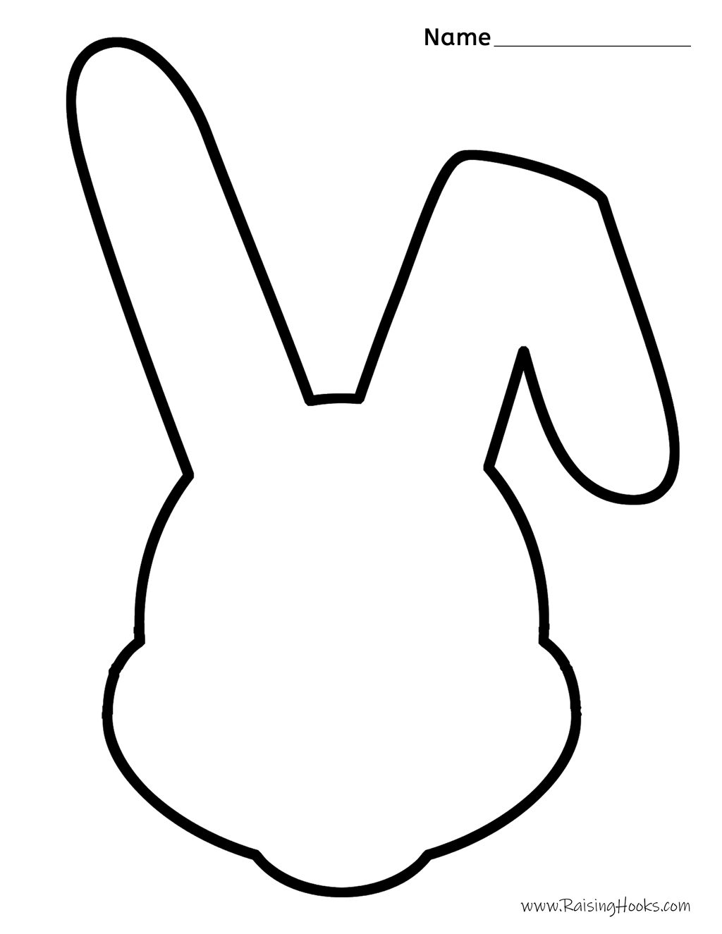 Marshmallow easter bunny