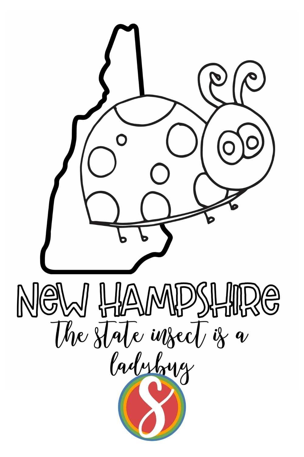 Free new hampshire coloring pages â stevie doodles