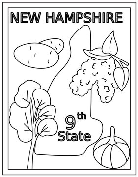New hampshire outline images â browse photos vectors and video
