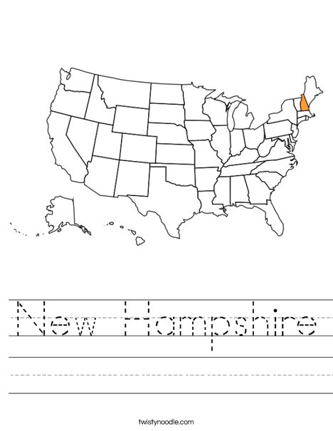 New hampshire worksheet