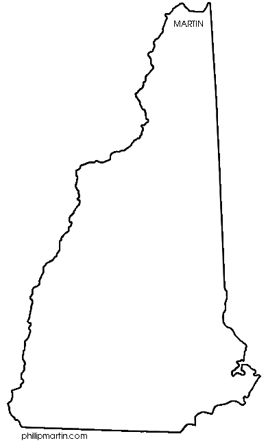 United clip art by phillip martin map of new hampshire