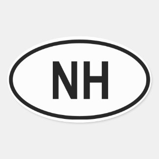 New hampshire map line art coloring page