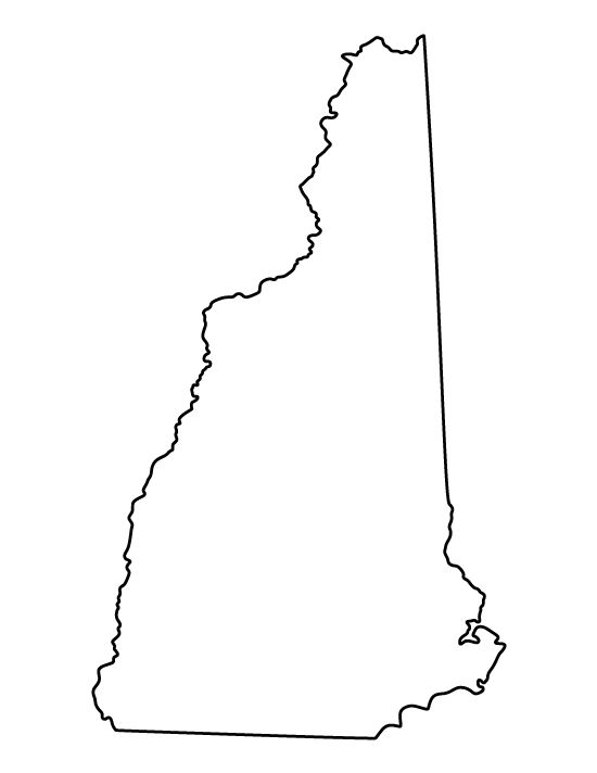 Printable new hampshire template printable patterns free quilt patterns printables new hampshire