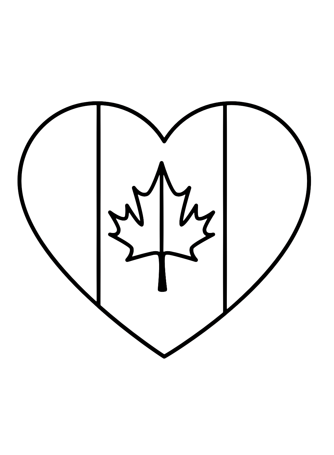 Canada coloring pages printable for free download